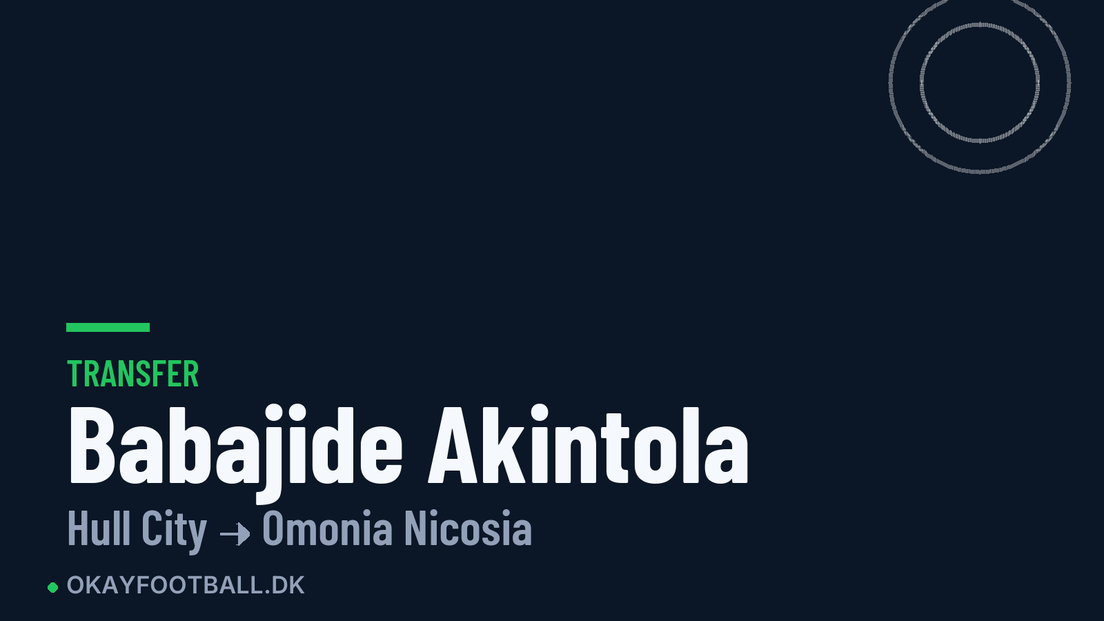Babajide Akintola skifter til Omonia Nicosia