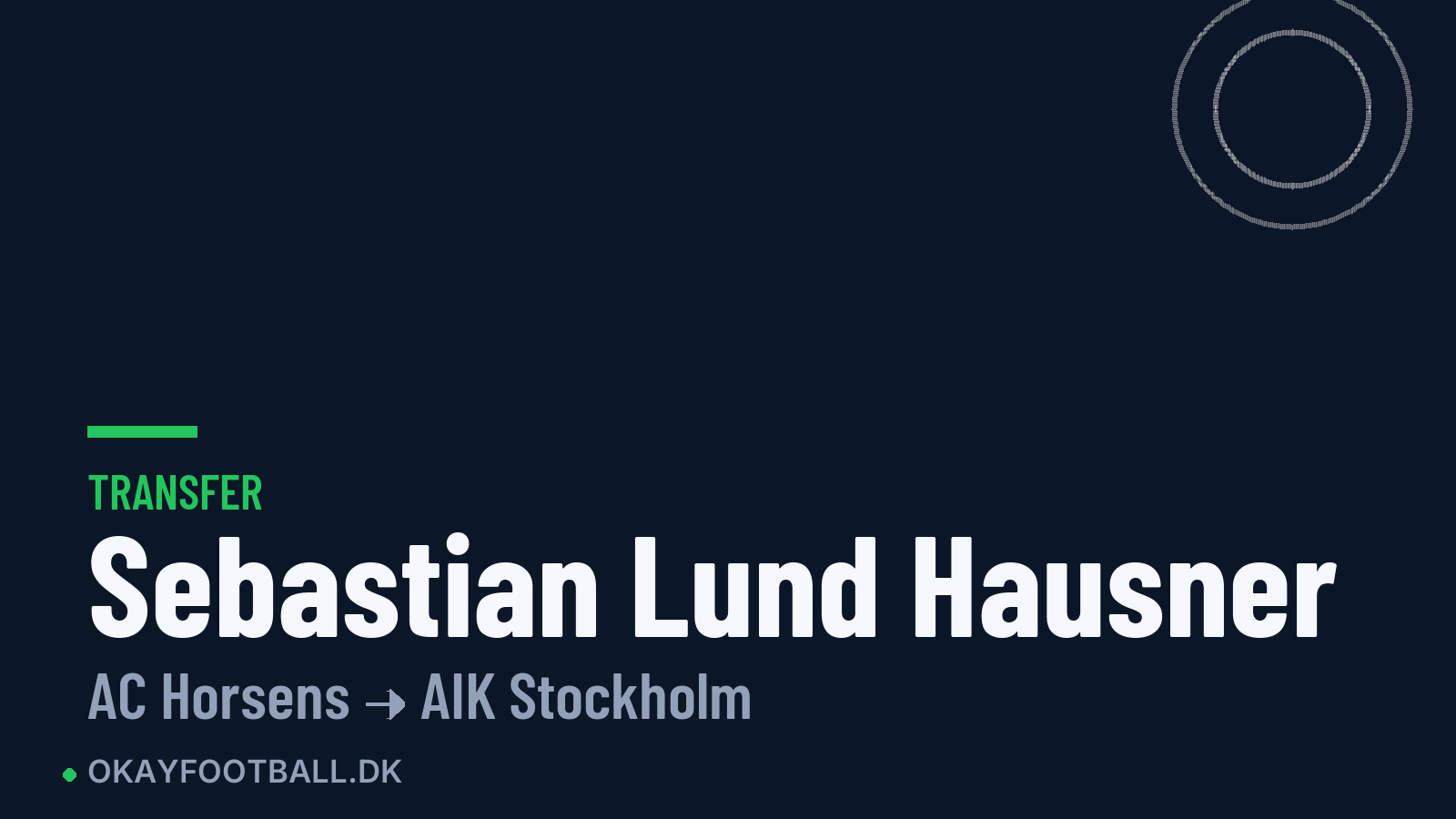 Sebastian Lund Hausner skifter til AIK Stockholm