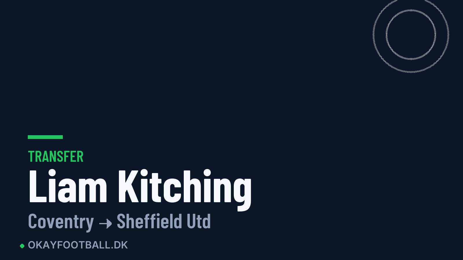 Liam Kitching skifter til Sheffield Utd