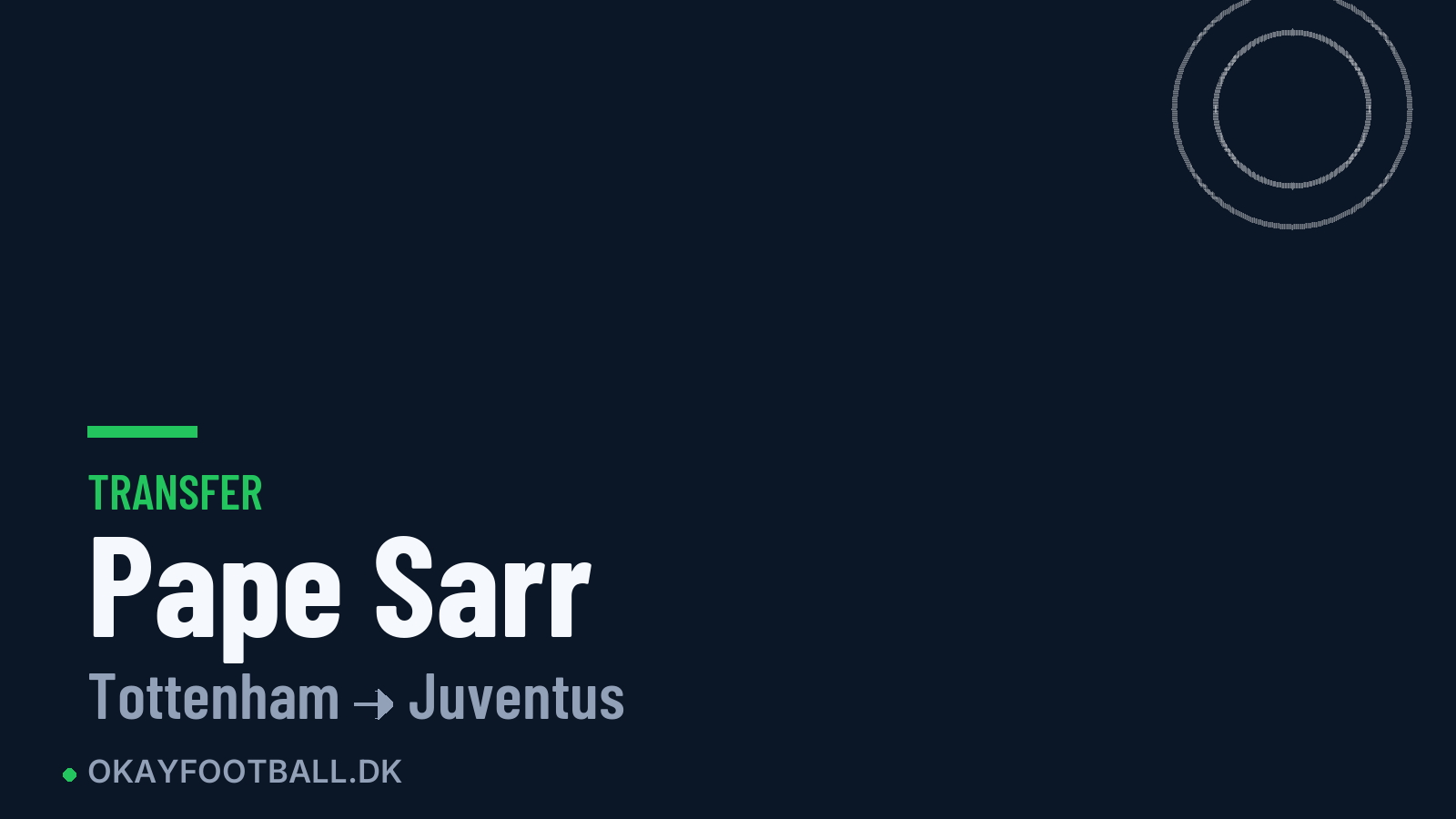Pape Sarr skifter til Juventus