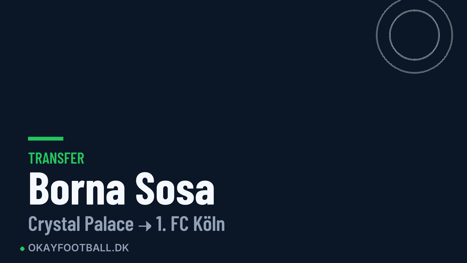 Borna Sosa skifter til 1. FC Köln