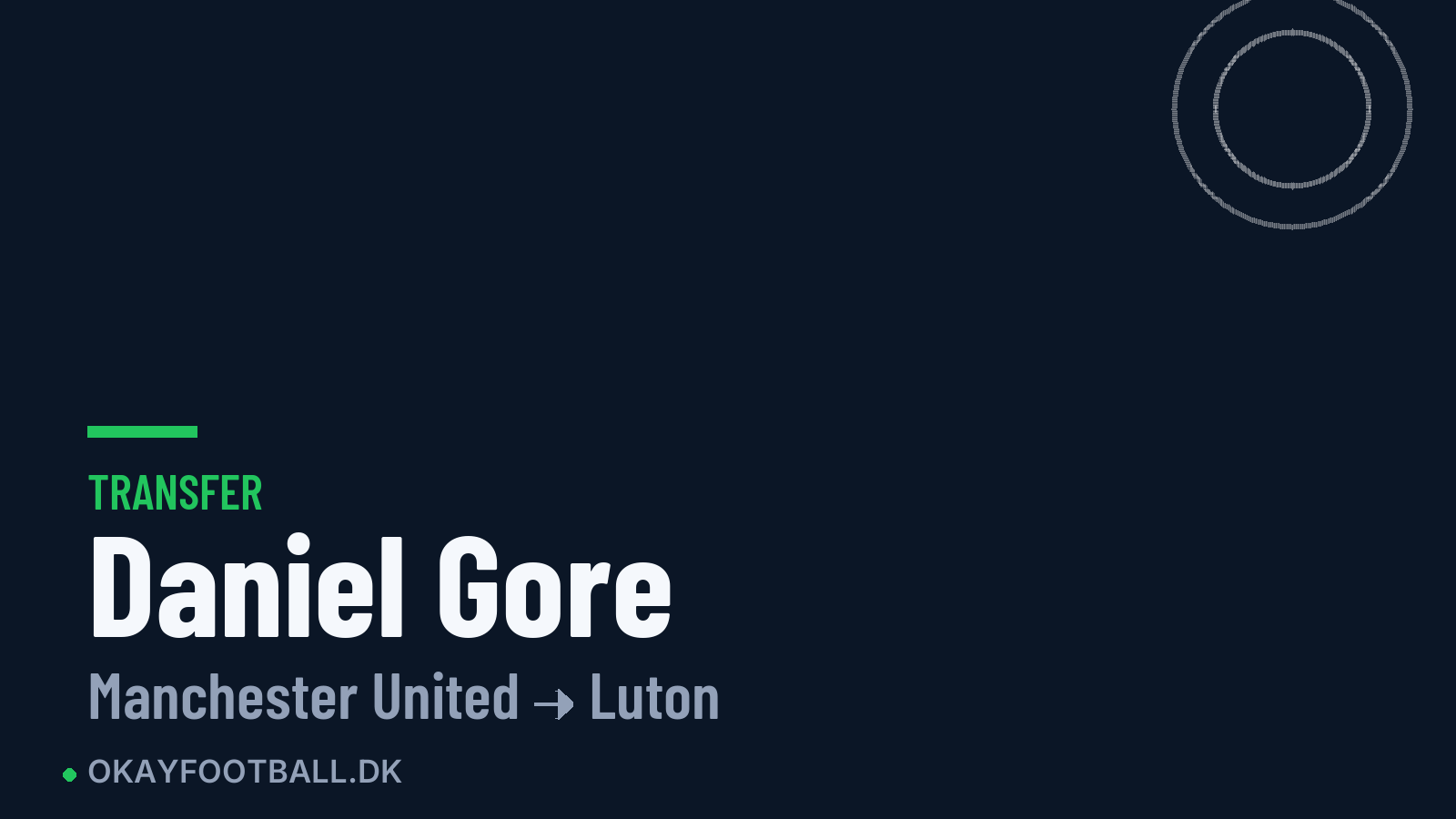 Daniel Gore skifter til Luton