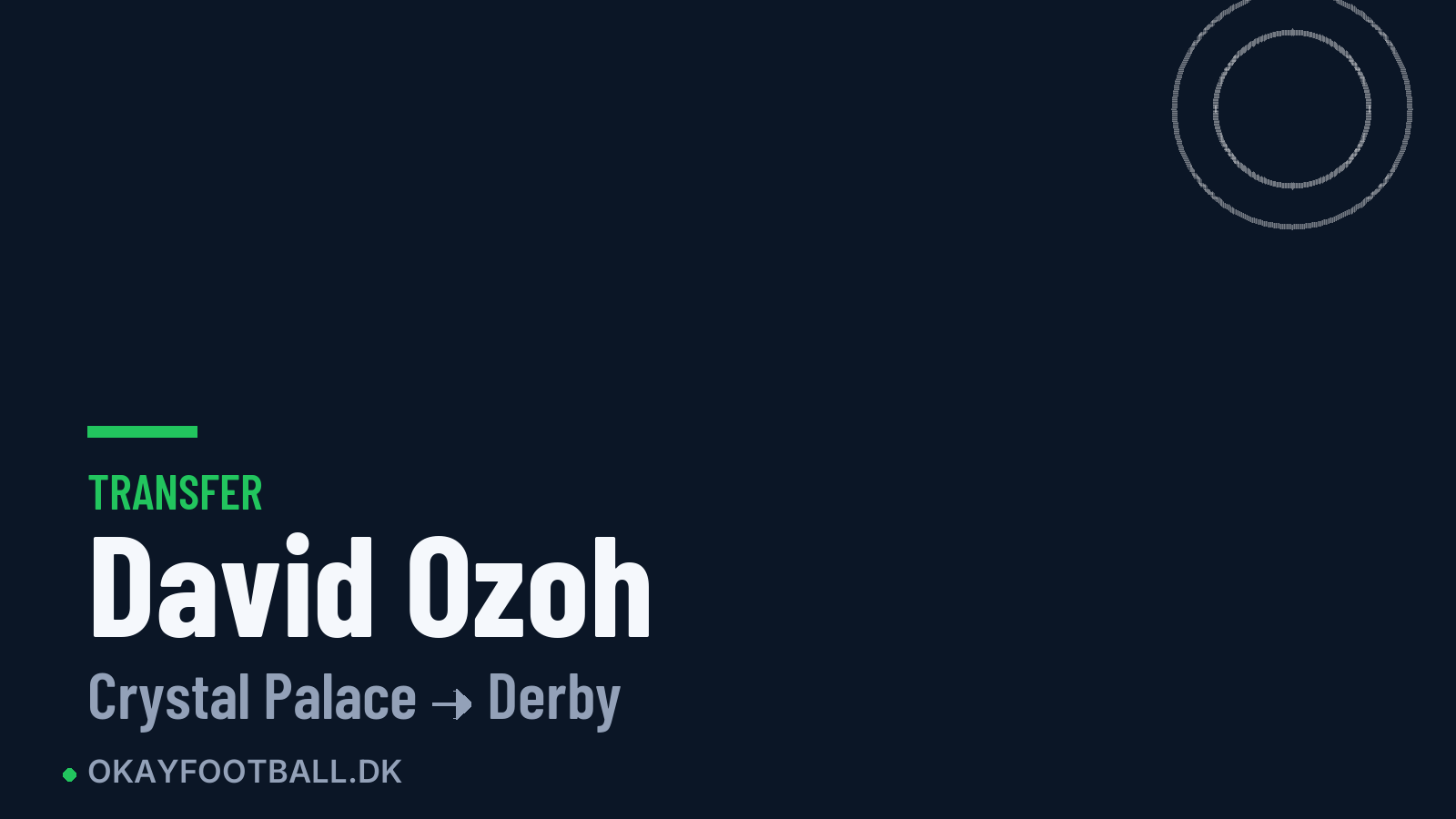 David Ozoh skifter til Derby