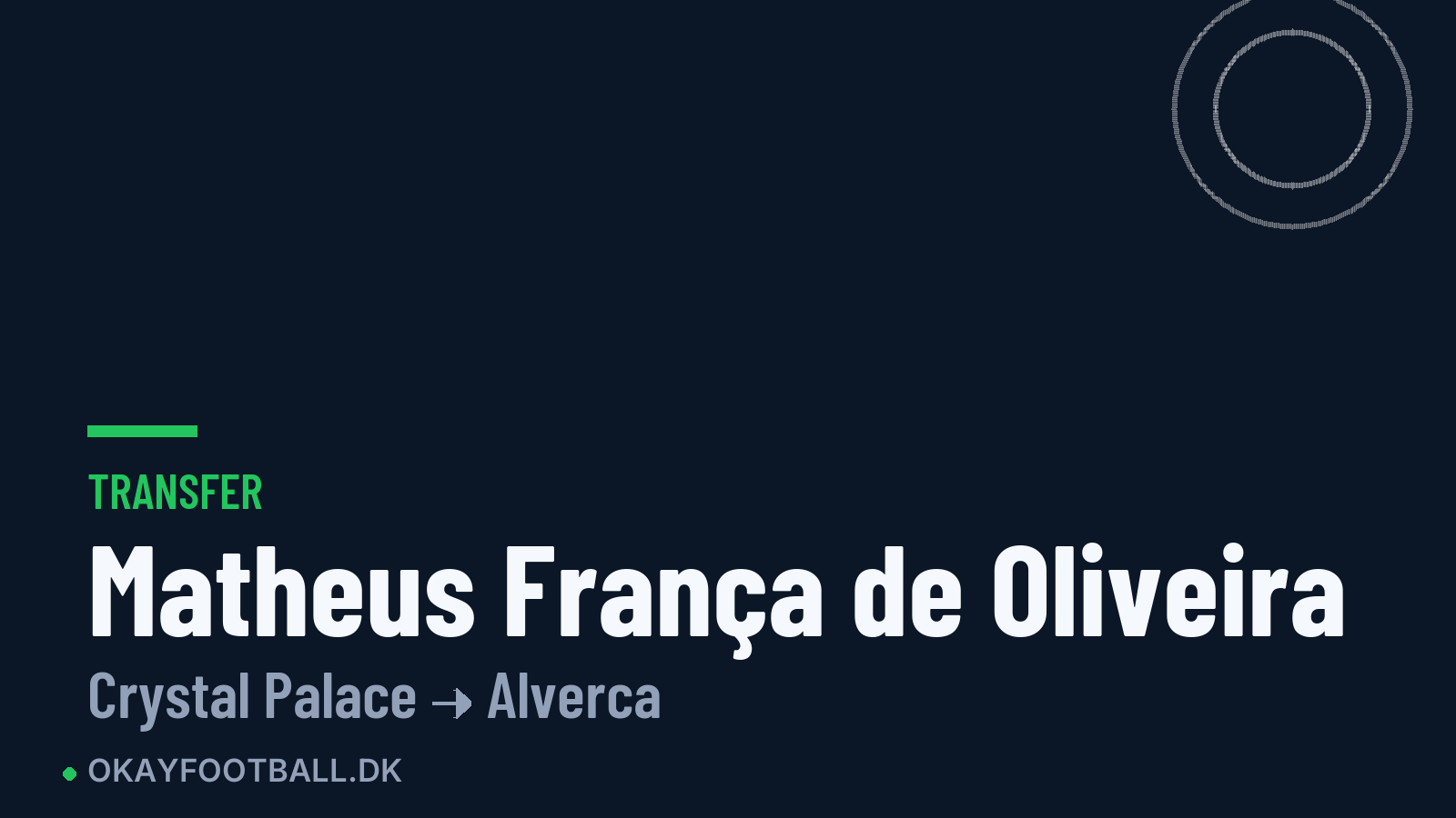 Matheus França de Oliveira skifter til Alverca