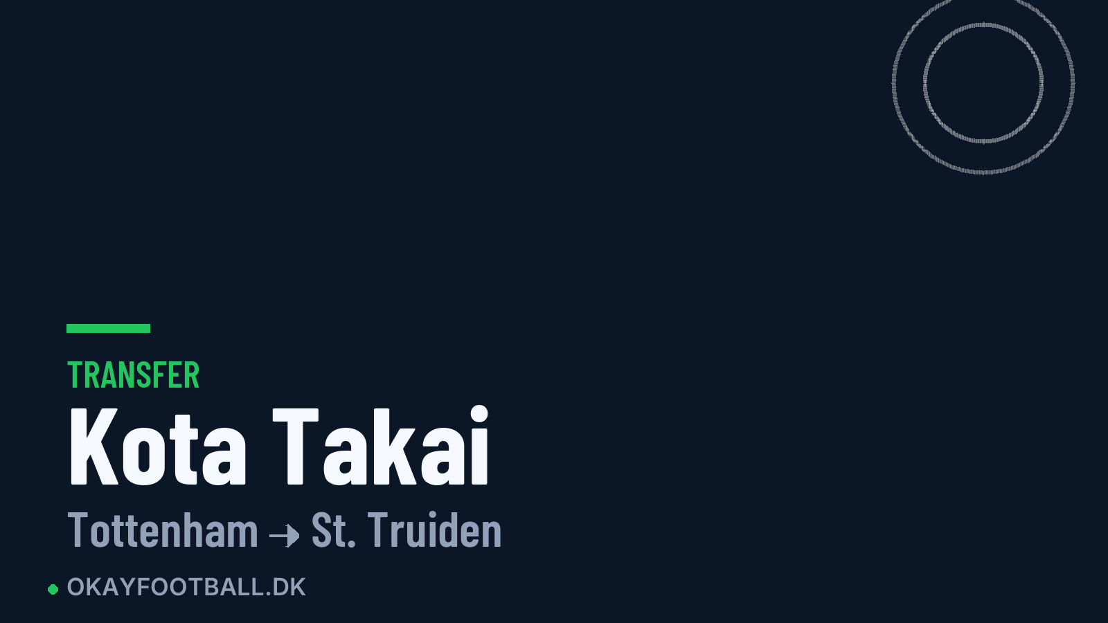 Kota Takai skifter til St. Truiden