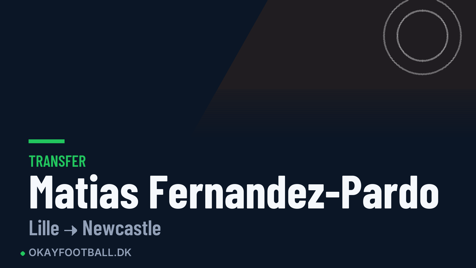 Matias Fernandez-Pardo skifter til Newcastle
