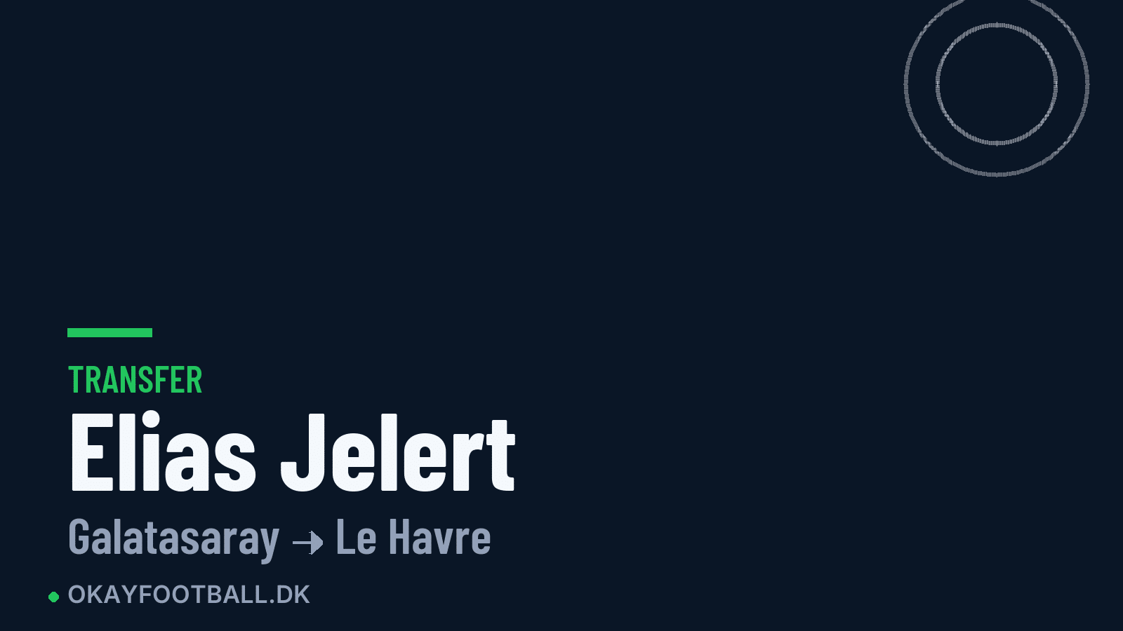 Elias Jelert skifter til Le Havre
