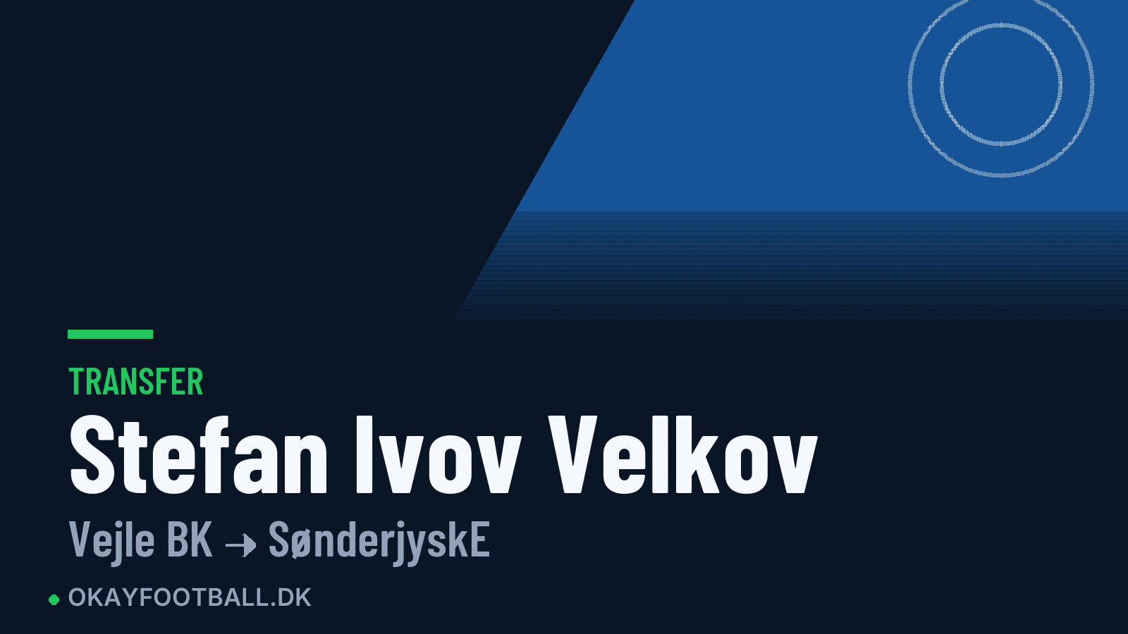 Stefan Ivov Velkov skifter til SønderjyskE