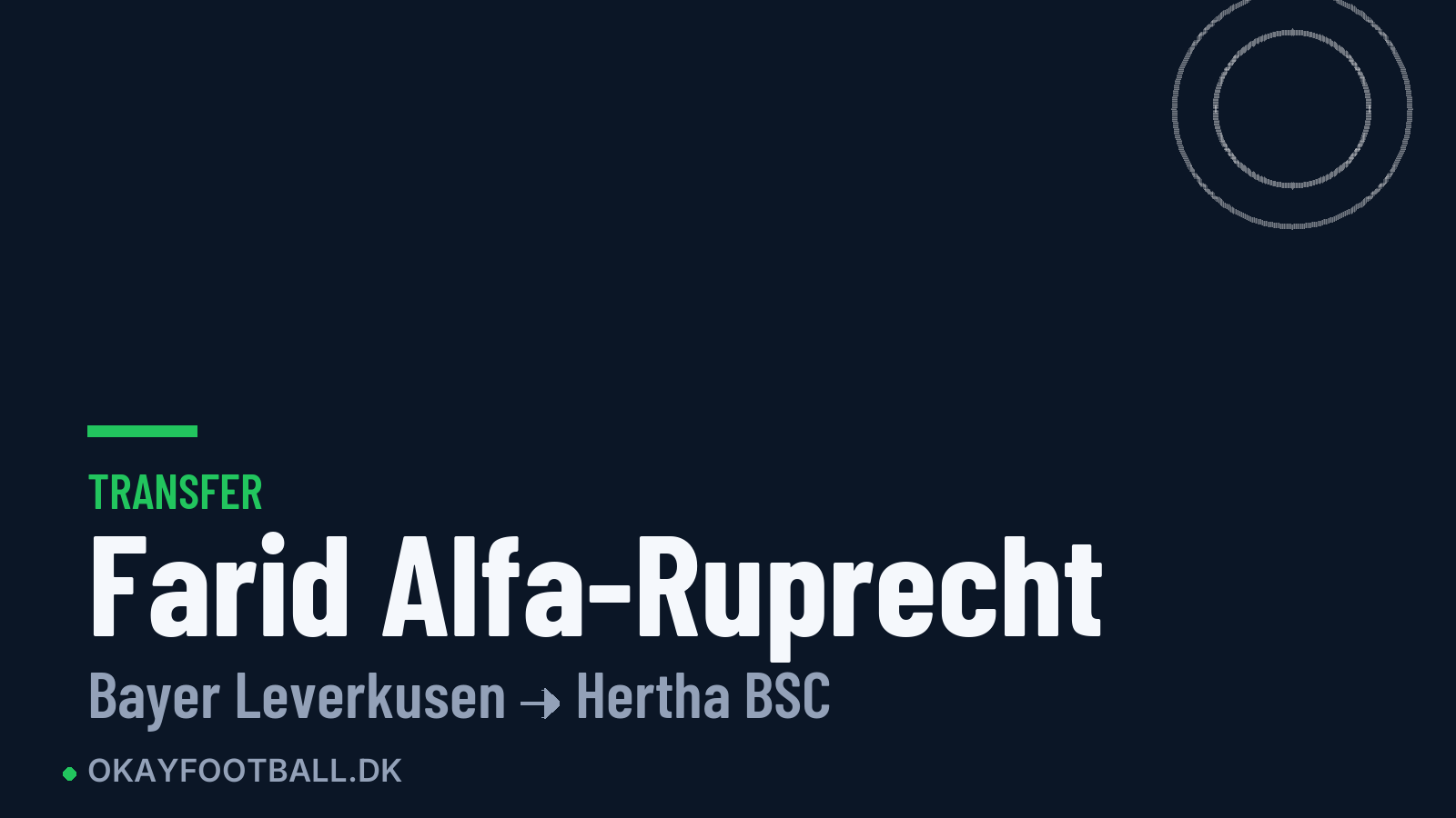 Farid Alfa-Ruprecht skifter til Hertha BSC