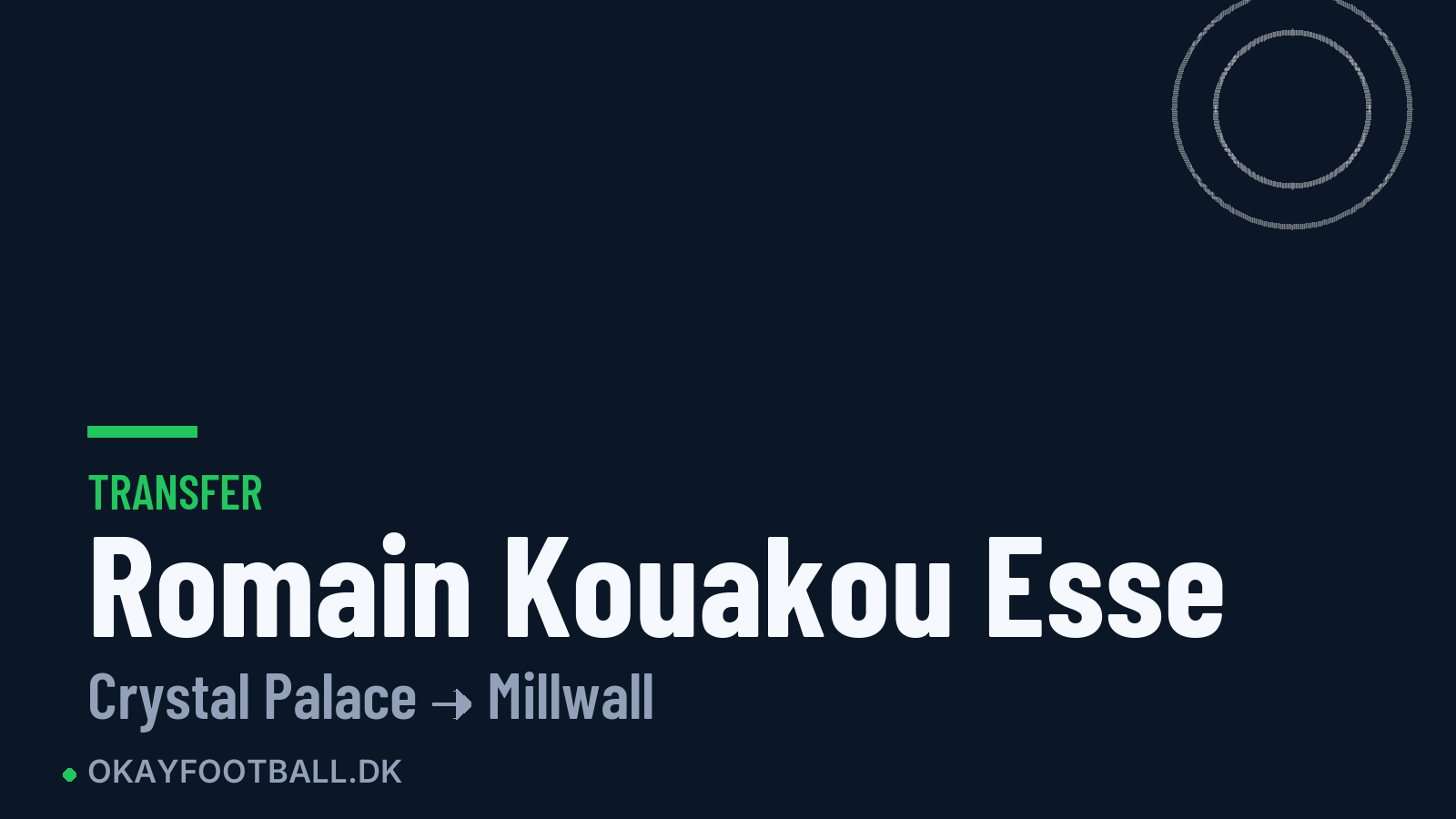 Romain Kouakou Esse skifter til Millwall