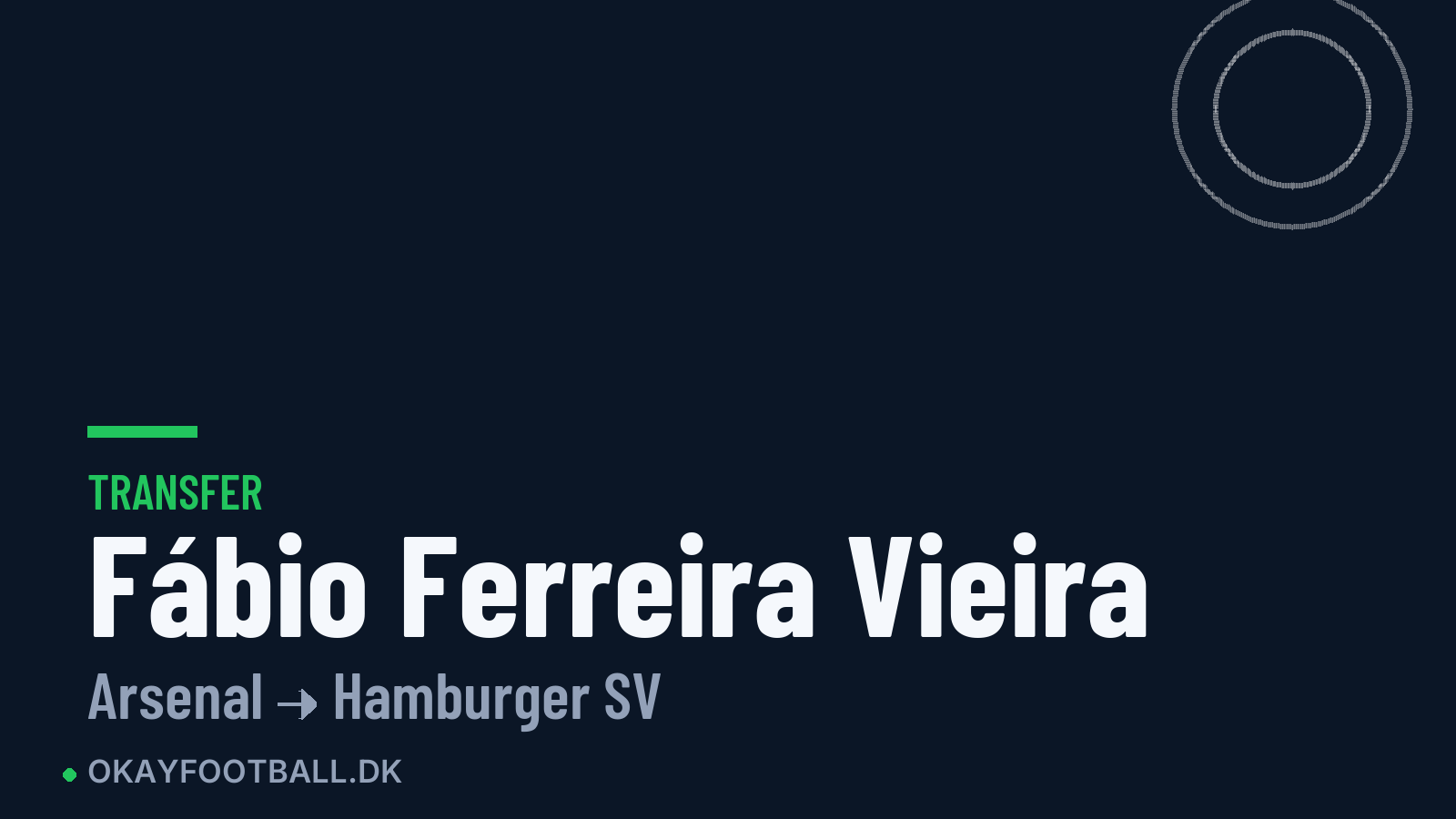 Fábio Ferreira Vieira skifter til Hamburger SV