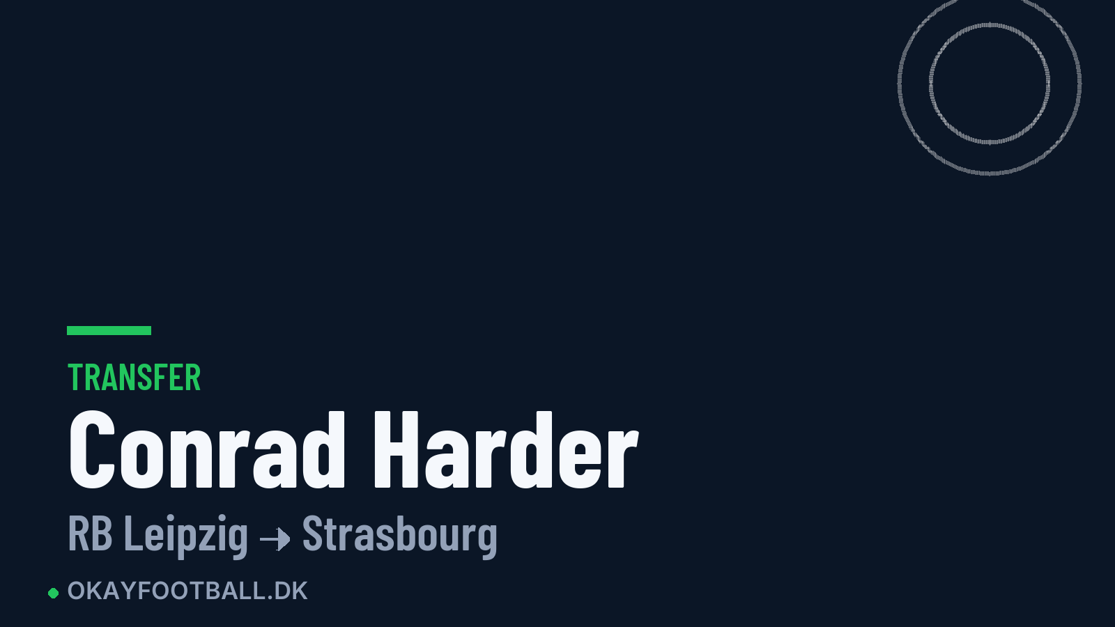 Conrad Harder skifter til Strasbourg