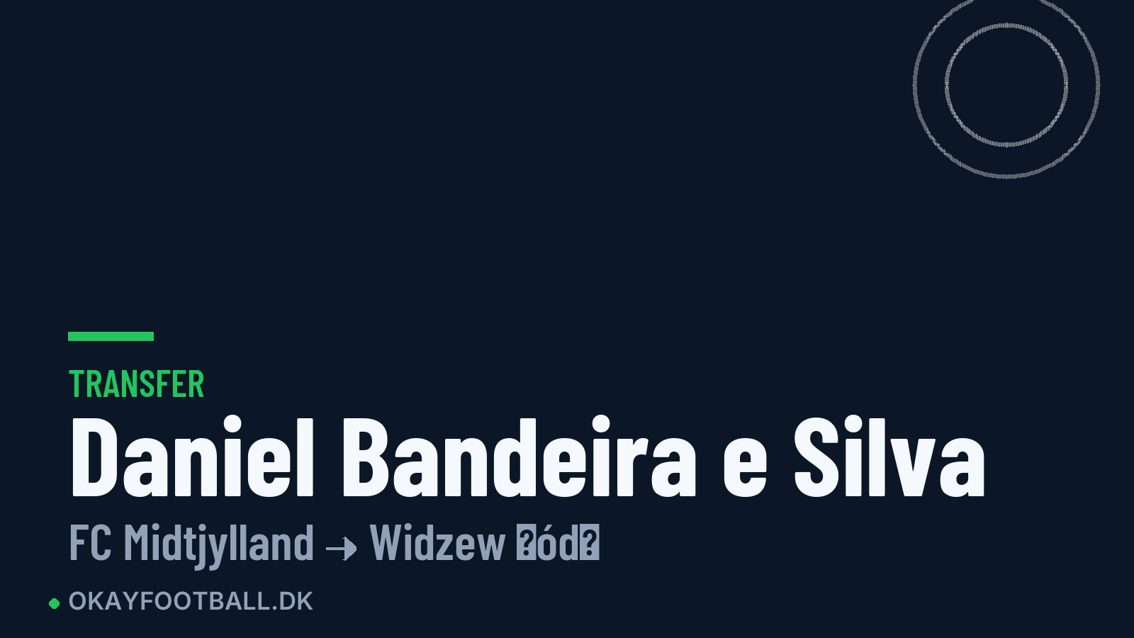 Daniel Bandeira e Silva skifter til Widzew Łódź