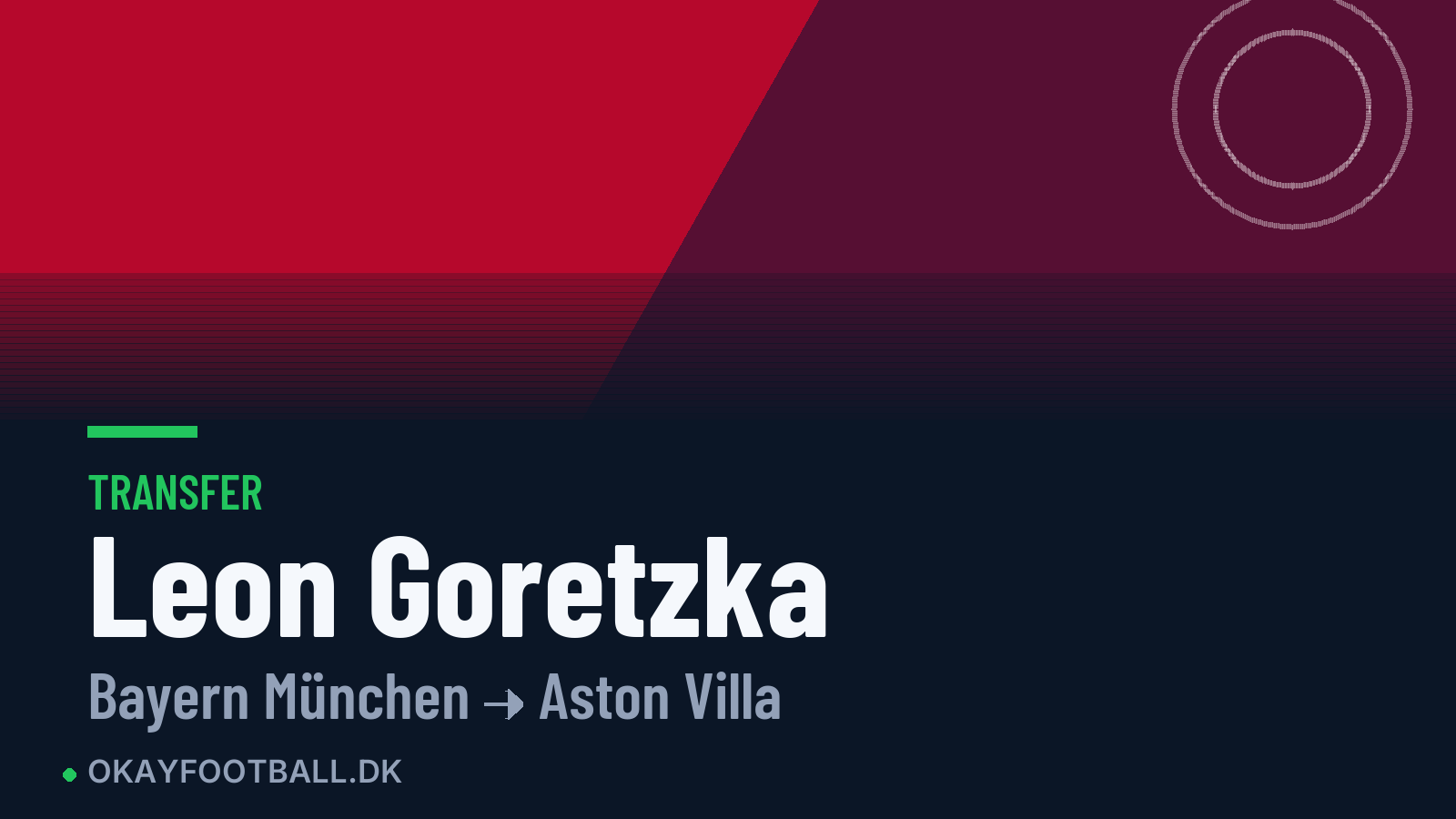 Leon Goretzka skifter til Aston Villa