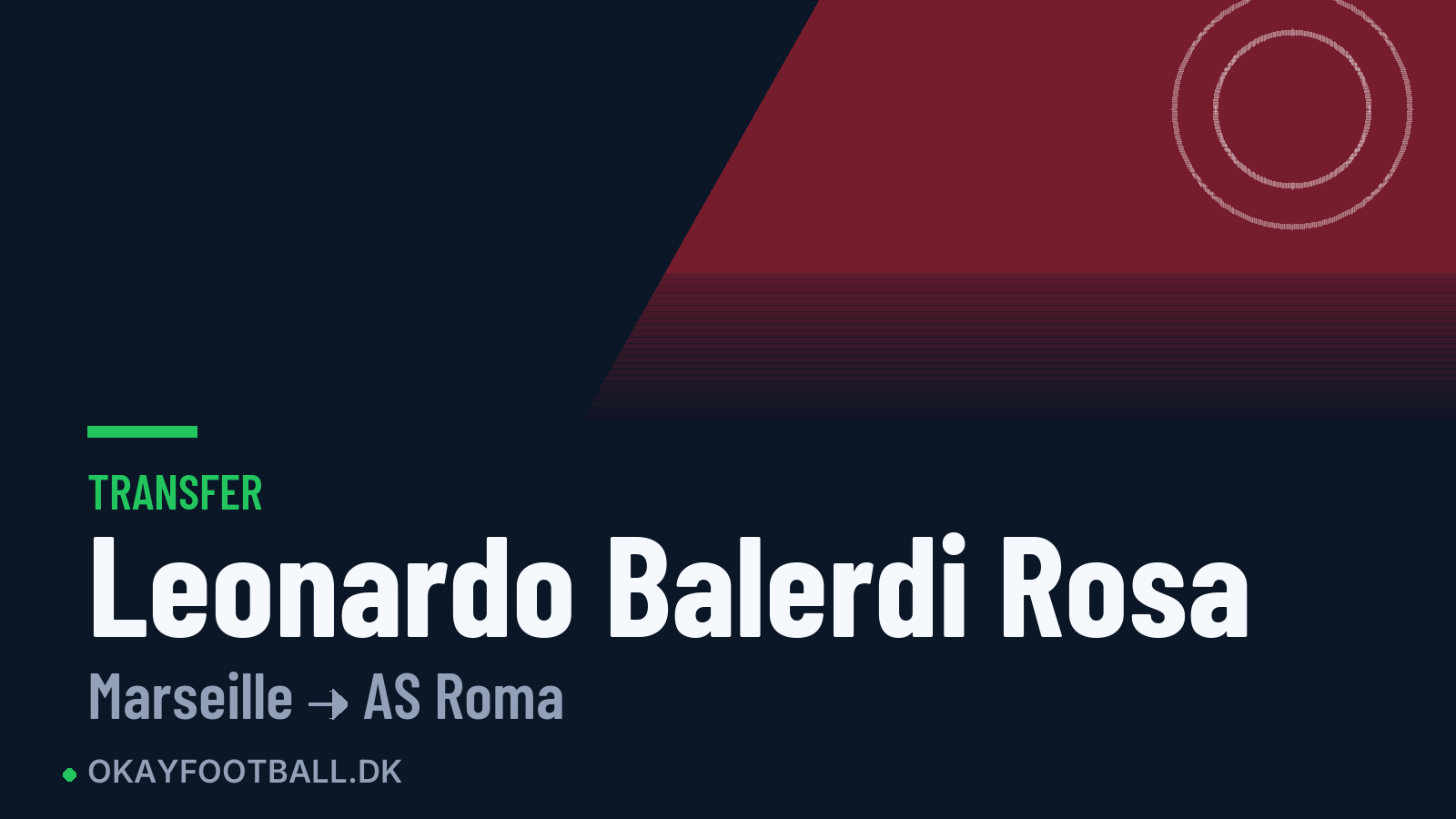 Leonardo Balerdi Rosa skifter til AS Roma