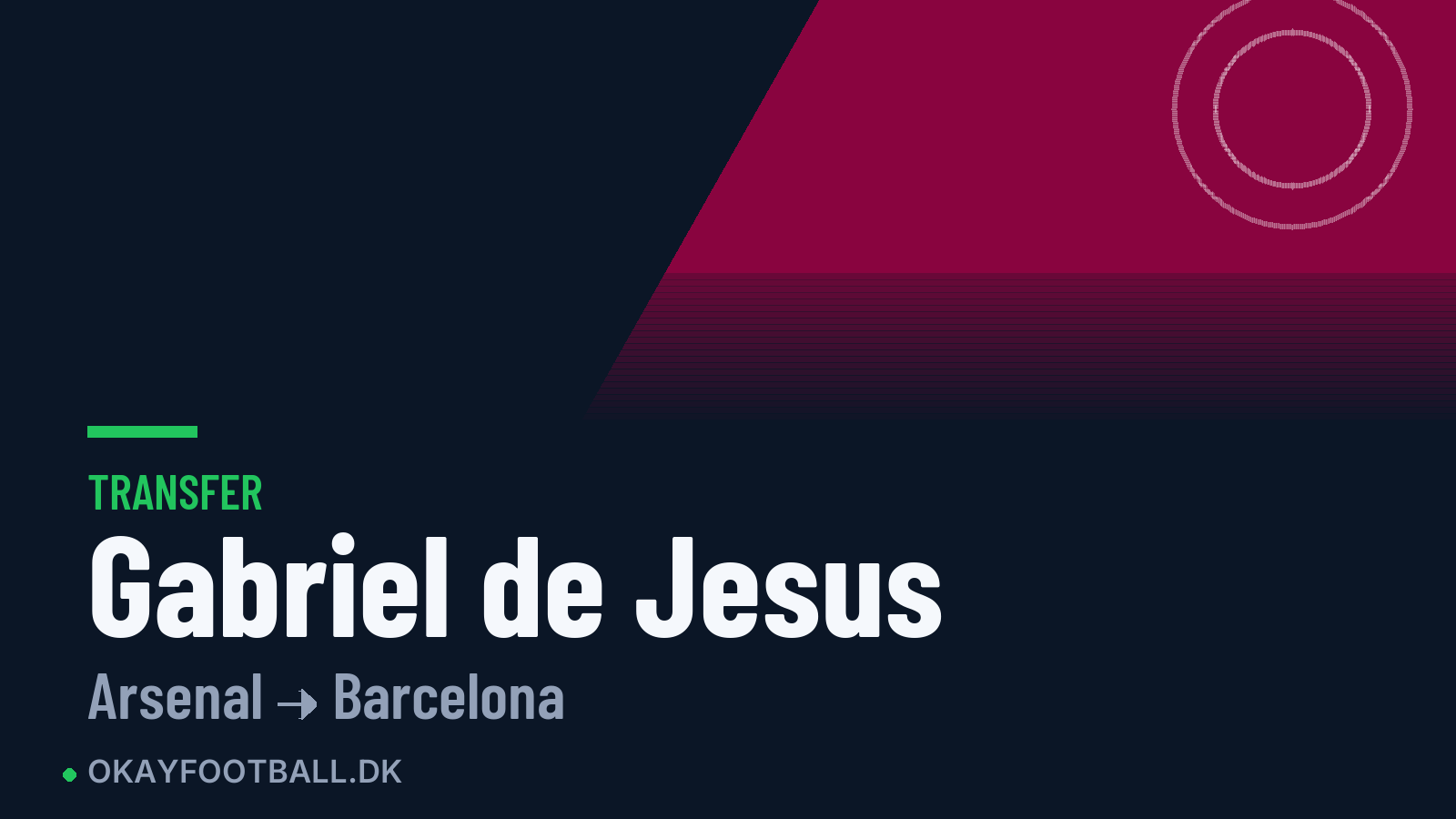 Gabriel de Jesus skifter til Barcelona